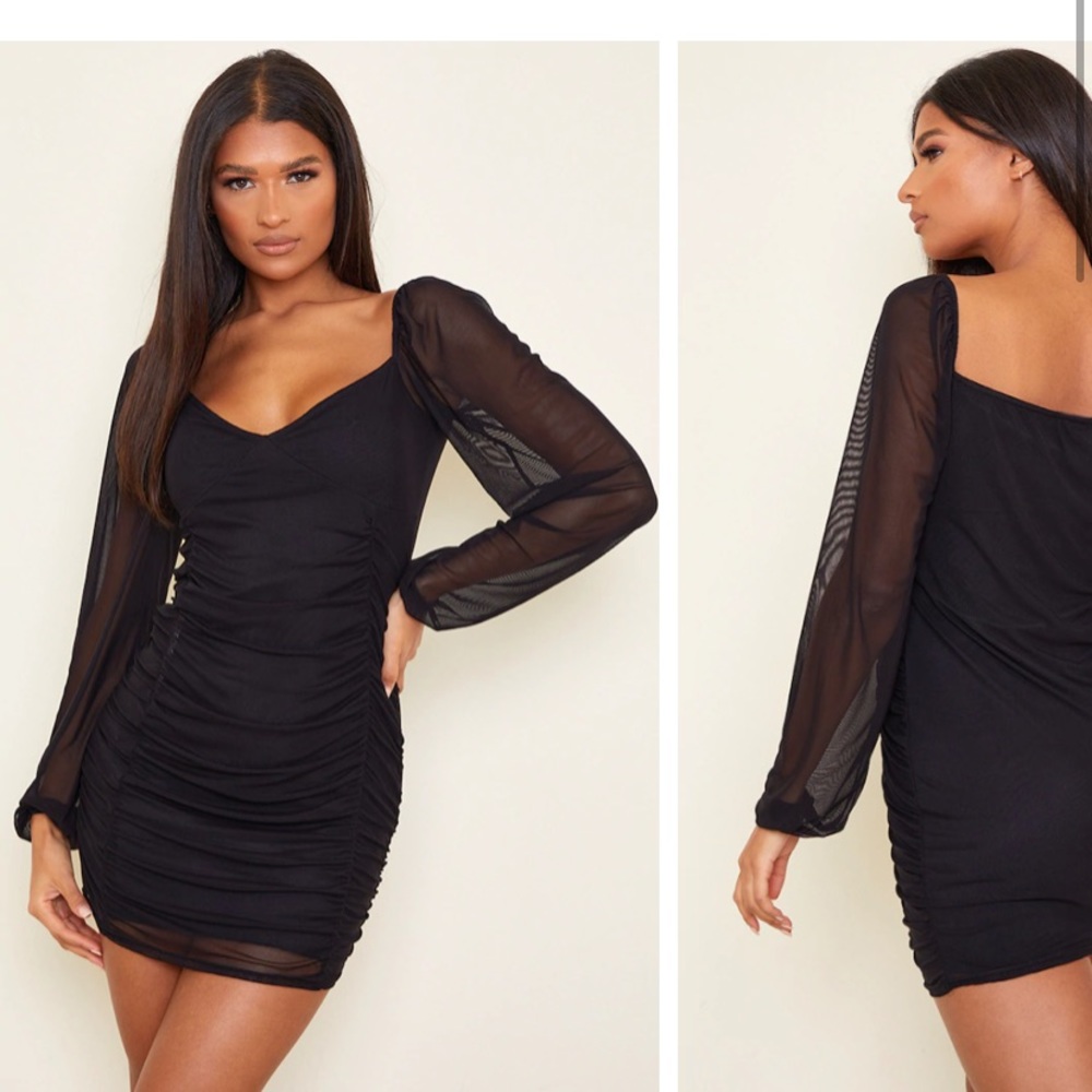 NWT black dress from PRETTYLITTLETHING